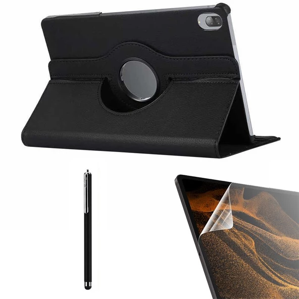 Gpack Lenovo M10 TB X505F Kılıf Kapaklı Standlı 360 Dönebilen Koruma dn22  Nano  Kalem ürün görseli 1
