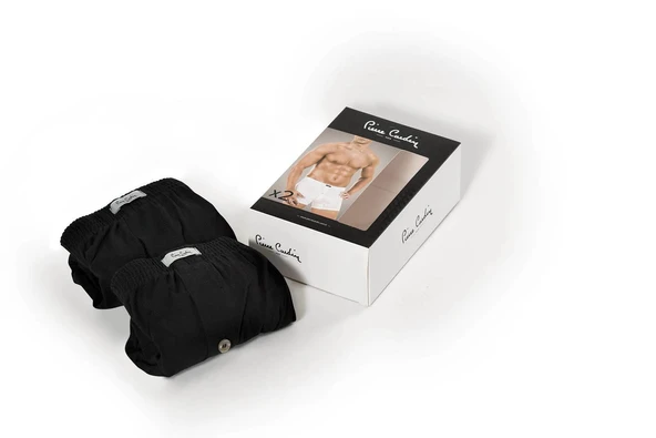 Pierre Cardin Erkek Penye Boxer (2'Li) - Resim 5