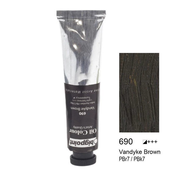 Bigpoint Yağlı Boya 200 ml Vandyke Brown 690 ürün görseli 1