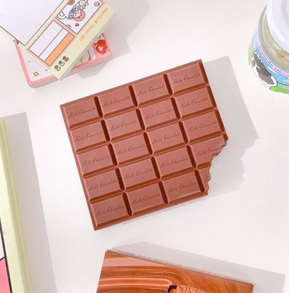 Chocolate Notebook Çikolata Kokulu Harika Kare Çikolata Not Defteri ürün görseli 1