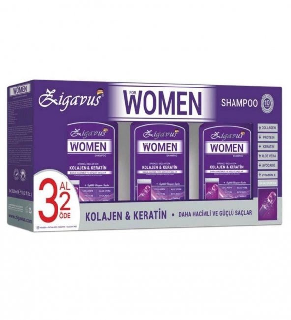 ZIGAVUS SAMPUAN WOMEN KOLAJEN 3 AL 2 ODE ürün görseli 1