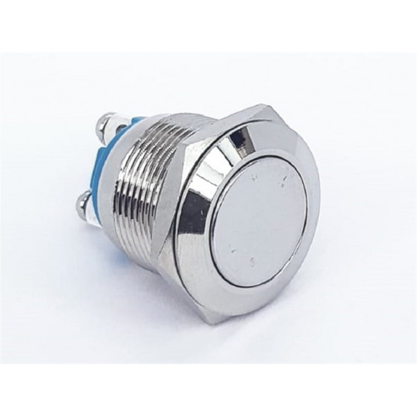 IC-182 D98 Buton Metal Düz 19mm PBS28B-2 ürün görseli 1