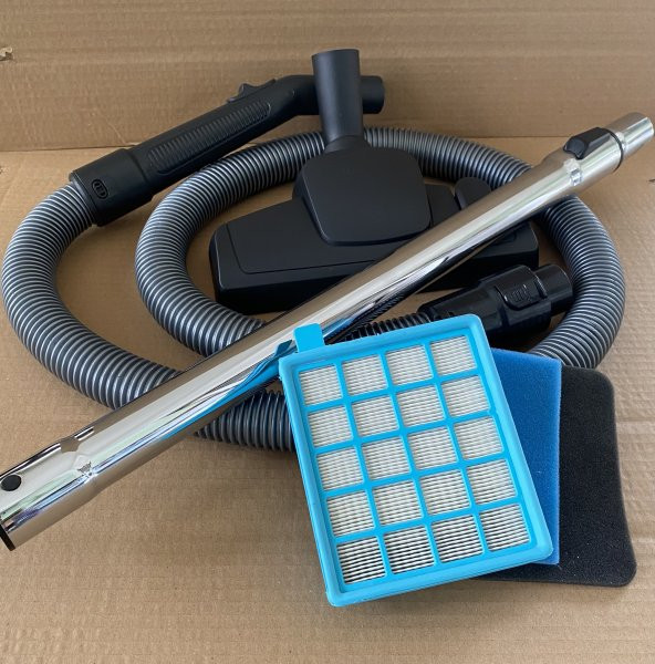 Philips Fc 8475 Powerpro Compact uyumlu Elektrikli Süpürge Hortum Seti Ve Hepa Filtre ürün görseli 1