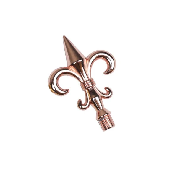 Mum Mühür Damga Kolu Döküm Metal Mühür Sapı Rose Gold Zambak ürün görseli 1