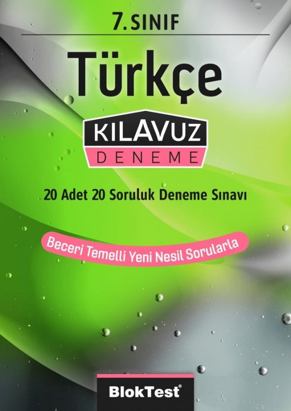 Bloktest 7. Sınıf Türkçe Kılavuz Deneme 2023 ürün görseli 1