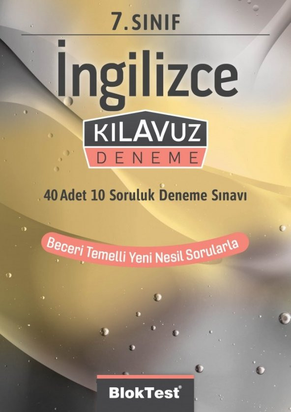 Bloktest 7. Sınıf İngilizce Kılavuz Deneme 2023 ürün görseli 1