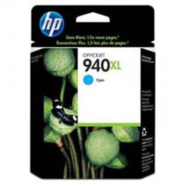 HP 940XL Cyan Mavi Yüksek Kapasite Kartuş ürün görseli 1