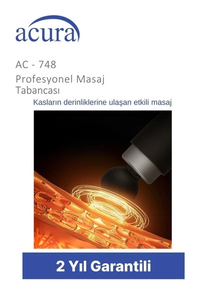 Acura Ac 748 Masaj Aleti - Resim 2