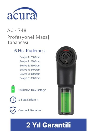 Acura Ac 748 Masaj Aleti - Resim 5