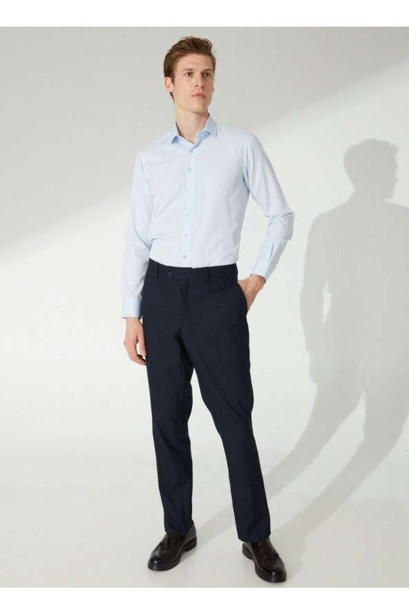 Normal Bel Normal Paça Regular Fit Lacivert Erkek Pantolon Pn1014300204 ürün görseli 1