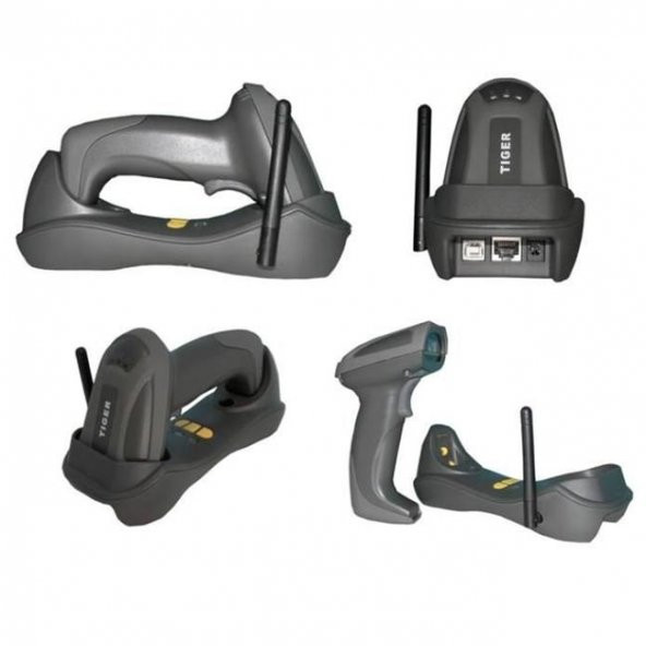 TIGER CS26 LASER KABLOSUZ BARKOD OKUYUCU (RF) USB ürün görseli 1