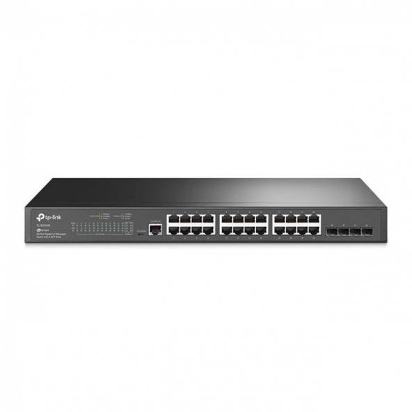 TP-LINK TL-SG3428 24 PORT GIGABIT+ 4XGB SFP SWITCH ürün görseli 1