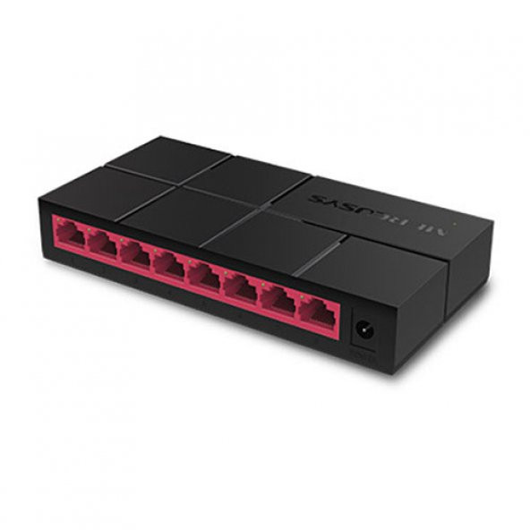MERCUSYS MS108G 8PORT 10/100/1000 YÖNETİLEMEZ SWITCH ürün görseli 1