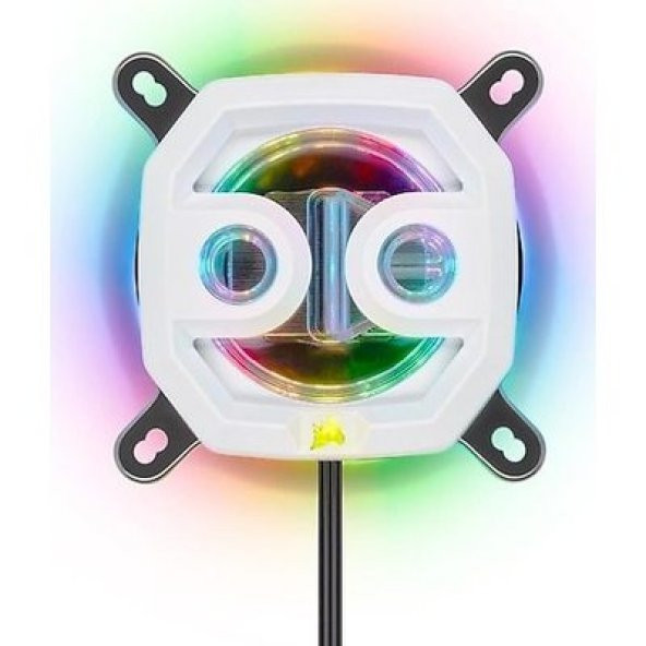 CX-9010007-WW CPU WATERBLOCK XC7 RGB (1200/AM4) — White ürün görseli 1