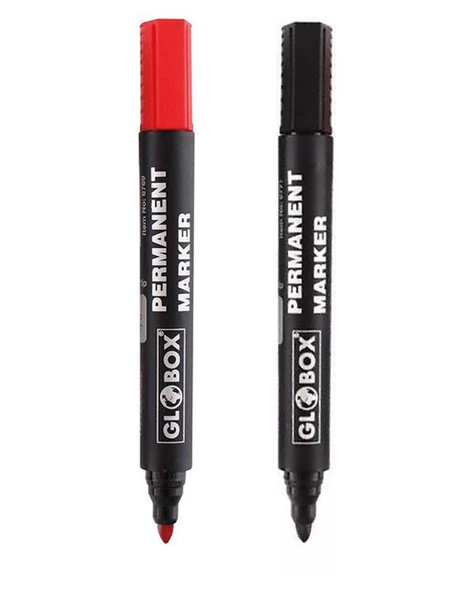 Globox Permanent Markör Koli Kalemi 2li 6769 ve 6771 ürün görseli 1