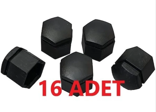 Opel Corsa C Siyah Bijon Kapağı 17x32mm (16 Adet) ürün görseli 1