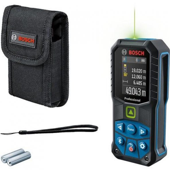 Bosch GLM 50-27C G Li-ion Yeşil Lazerli Uzunluk Ölçer 0.601.072.U01 ürün görseli 1
