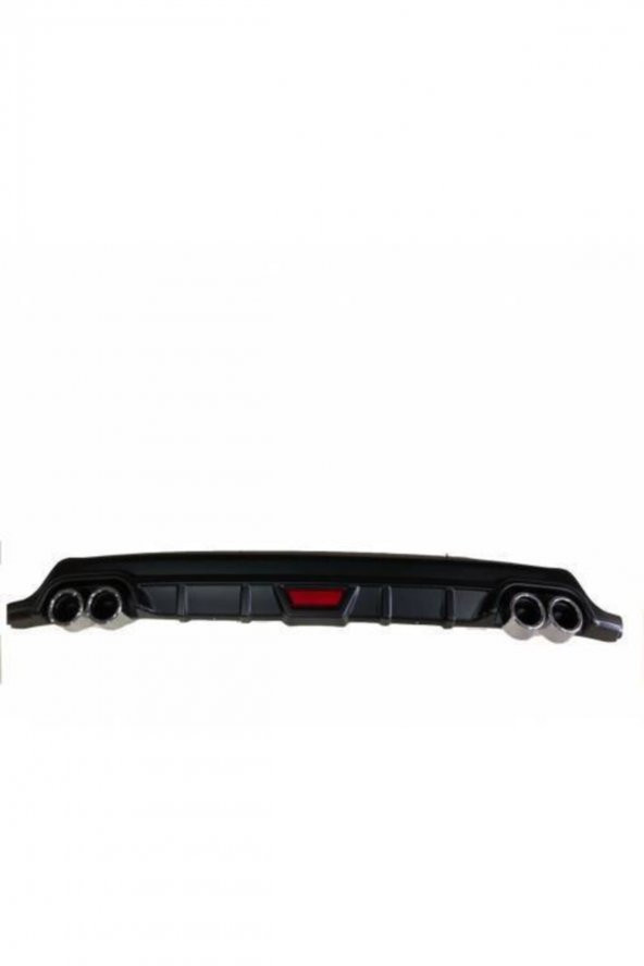 Ford Focus 3 Arka Tampon Eki Çift Çıkış Difüzör  2012+ ürün görseli 1