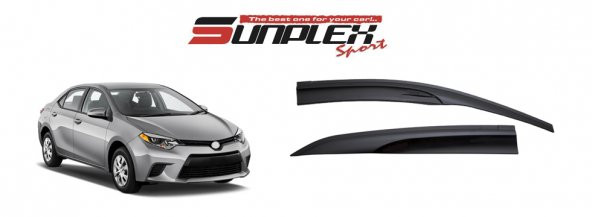 TOYOTA COROLLA 2013 2016 MODELLERE UYUMLU SUNPLEX CAM RUZGARLIGI ürün görseli 1