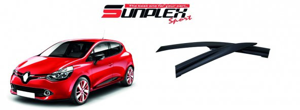 RENAULT CLİO 4 2012 2016 MODELLERE UYUMLU SUNPLEX CAM RUZGARLIGI ürün görseli 1