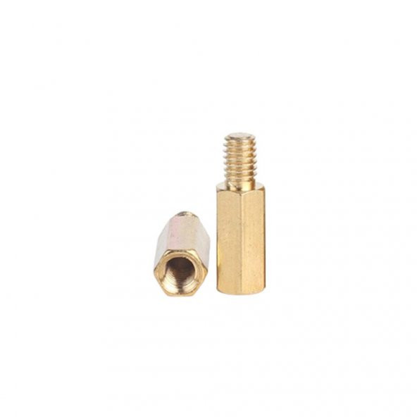 M3x10mm Metal Distans-Spacer Erkek- Dişi 1 Adet ürün görseli 1