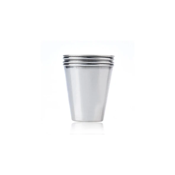 Çelik Shot Bardak (4Adet + Çanta) - Resim 4