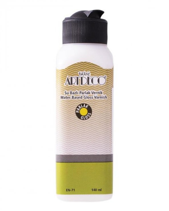 Artdeco Su Bazlı Ekstra Parlak Vernik 140 Ml Y-073R-001 ürün görseli 1