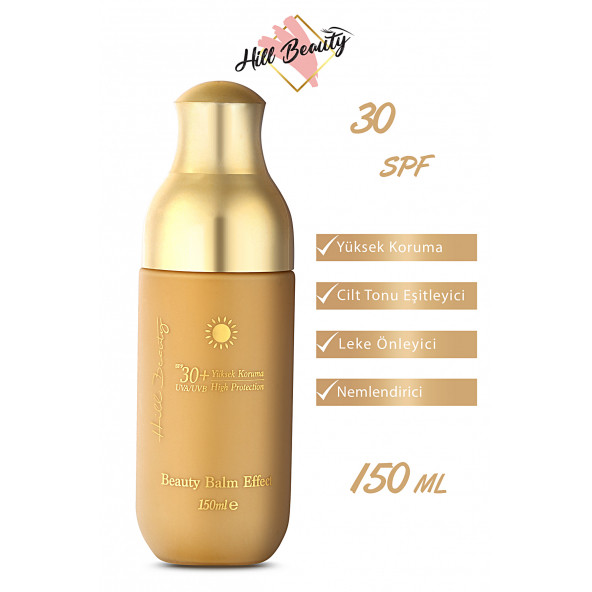 Hill Beauty SPF30 Vücut Güneş Kremi Leke Karşıtı Koruyucu 150 ml ürün görseli 1