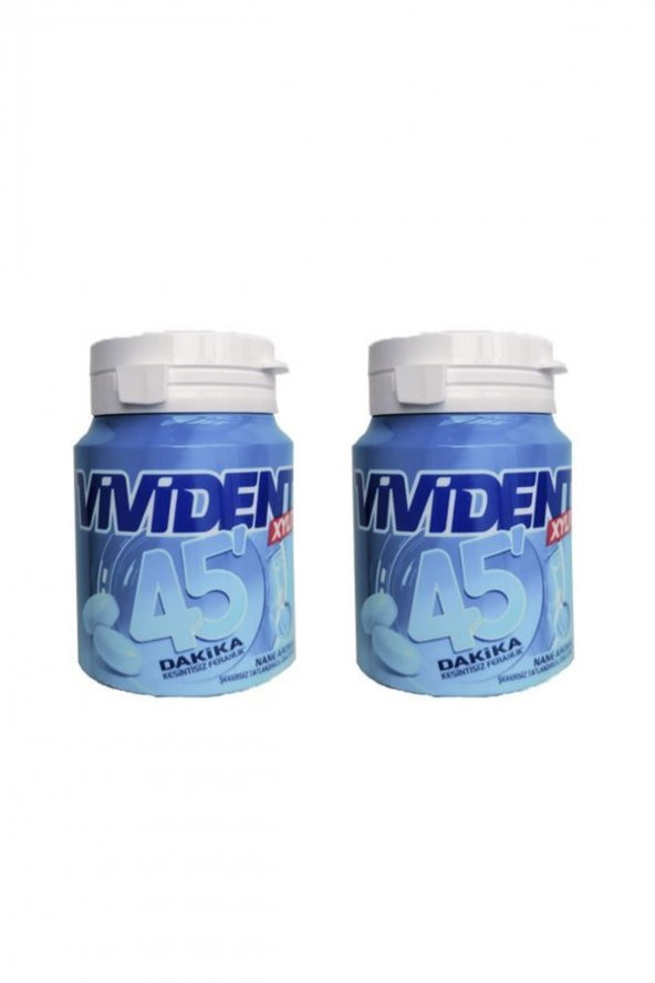 Vivident Xylit 45 Dakika Nane Aromalı Draje Sakız 67 Gr. X 2 Adet ürün görseli 1
