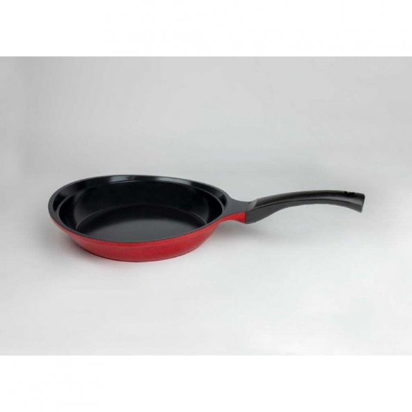 Anthony Alüminyum 24 cm Kırmızı Kızartma Tavası D-ANT24FR ürün görseli 1