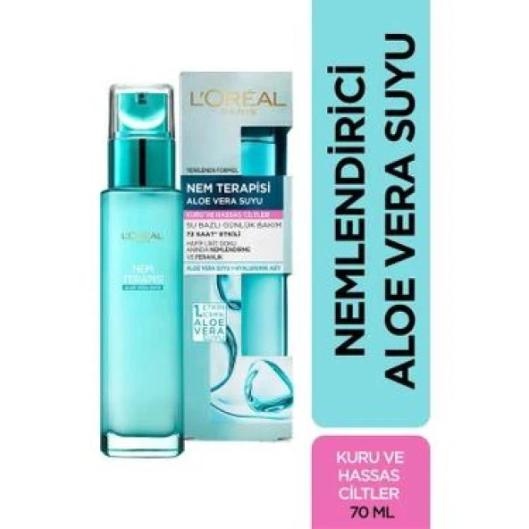 LOREAL NEM TERAPISI ALOE VERA NORMAL-KURU 70ML ürün görseli 1
