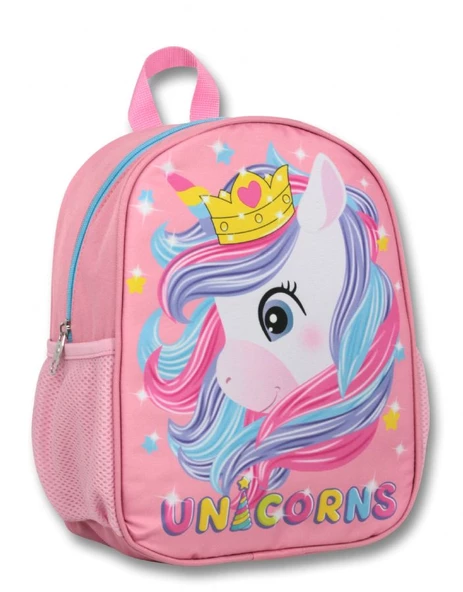 Cennec Pembe Unicorn Kız Çocuk Anaokulu Çantası ürün görseli 1