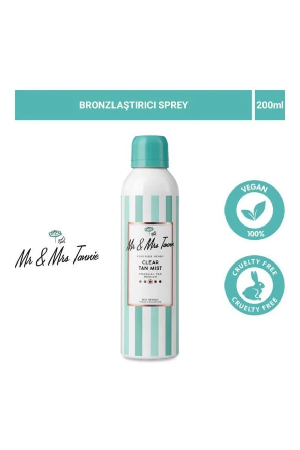 Mr & Mrs Bronzlaştırıcı Sprey 200 Ml ürün görseli 1