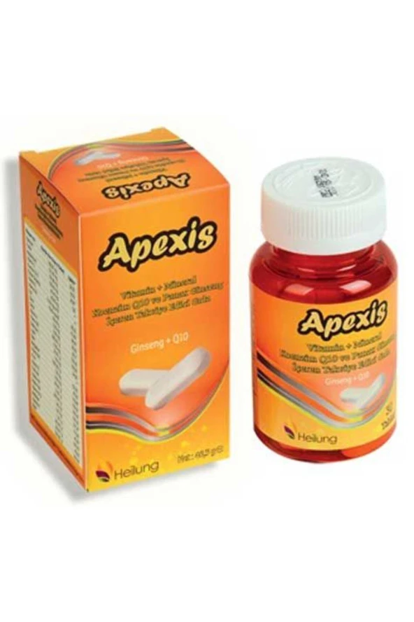 APEXİS Multi Vitamin,mineral,ginseng,q10 30 Tablet ürün görseli 1