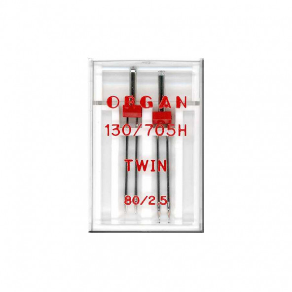 Organ Needles Nervür İğnesi 2,5mm 12/80 Numara (2 Adet) ürün görseli 1