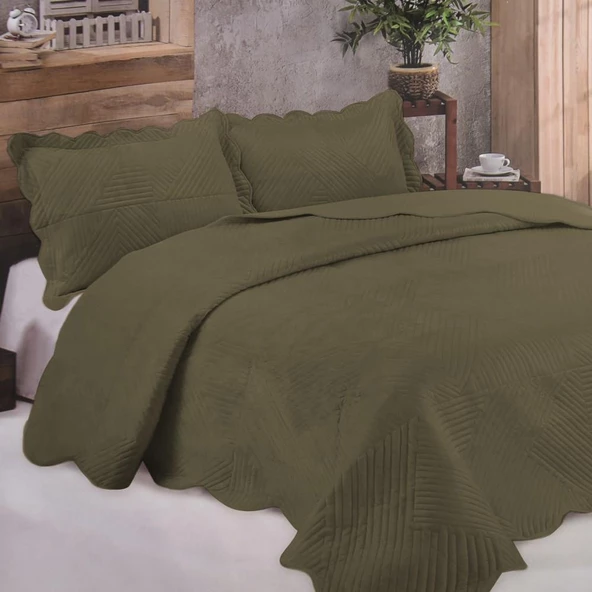 Kristal Tek Kişilik Microplush Yatak Örtüsü - Resim 2