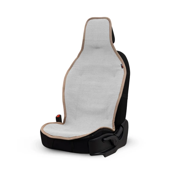 Otom Natural Design Kilim Minder Tek Koltuk El Dokuması  Beyaz ürün görseli 1