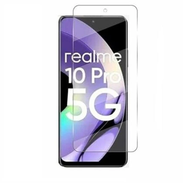 Realme 10 Pro Şeffaf Esnek Nano Cam Ekran Koruyucu ürün görseli 1