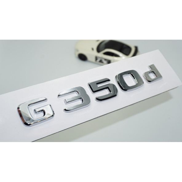 DK Tuning G350d Bagaj Krom ABS 3M 3D Yazı Logo Benz İle Uyumlu ürün görseli 1