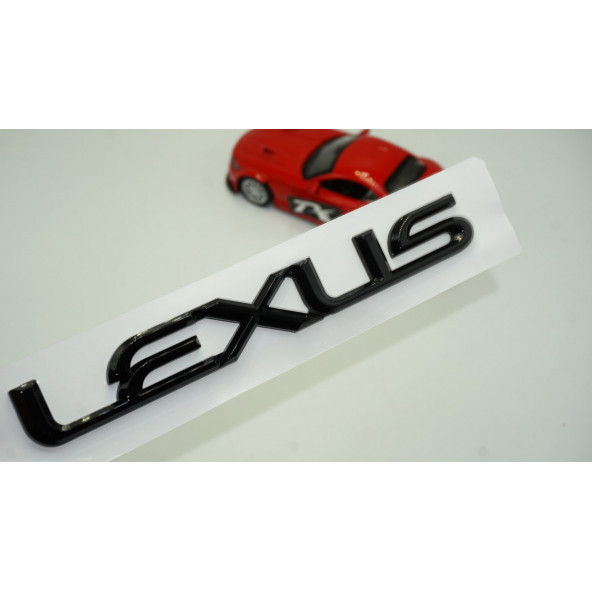 Lexus Bagaj Siyah Abs 3M 3D Yazı Logo Orjinal Ürün ürün görseli 1