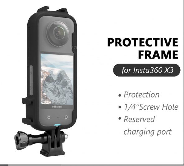 İnsta 360 One X3 Frame Case ürün görseli 1