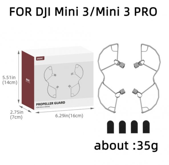 DJI Mavic Mini 3 / 3 Pro Pervane Koruyucu ürün görseli 1