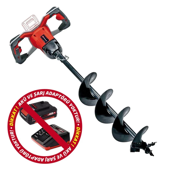Einhell GP-EA18/150 Li BL Akülü Toprak Burgu Makinesi Solo (Aküsüz) - 3437000 ürün görseli 1