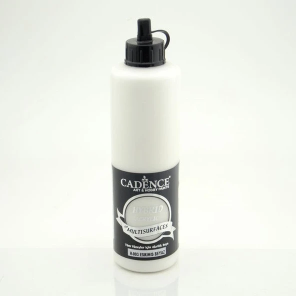 Cadence Hybrid Multisurface Akrilik Boya 500 ml. H-003 ESKİMİŞ BEYAZ ürün görseli 1