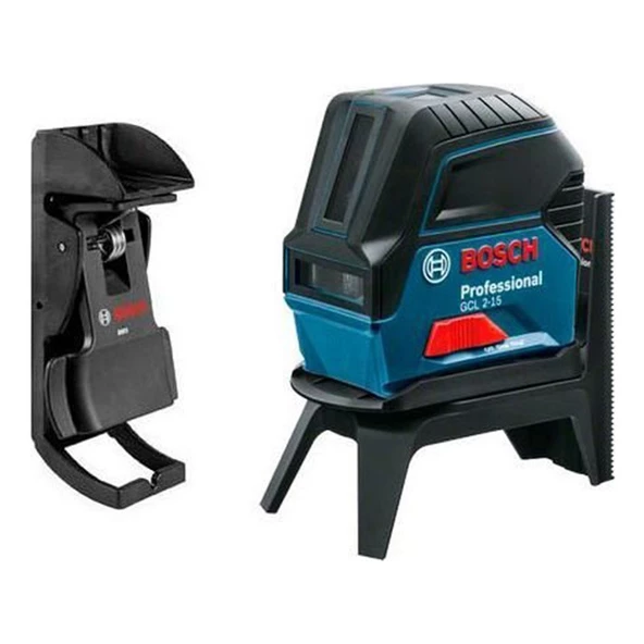 BOSCH Professional GCL 2-15 + RM1 + BM3 Profesyonel Çizgi Lazeri - 0601066E02 ürün görseli 1