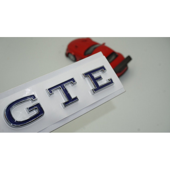 Volkswagen Golf 8 MK8 GTE Bagaj 3M 3D Mavi Gümüş Yazı Orjinal Ürün ürün görseli 1