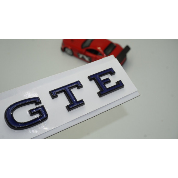 Volkswagen Golf 8 MK8 GTE Bagaj 3M 3D Mavi Siyah Yazı Orjinal Ürün ürün görseli 1