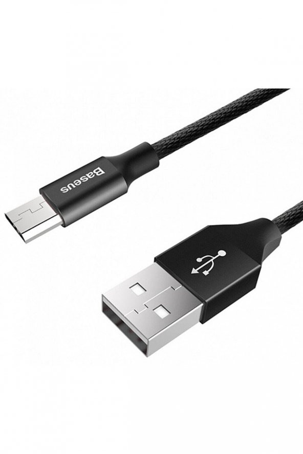 Baseus Yiven Serisi Android Micro Usb Şarj 1 Metre Data Şarj Kablosu - Resim 2