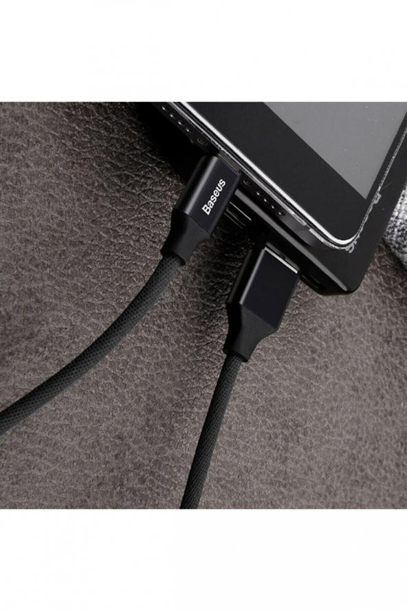 Baseus Yiven Serisi Android Micro Usb Şarj 1 Metre Data Şarj Kablosu - Resim 3