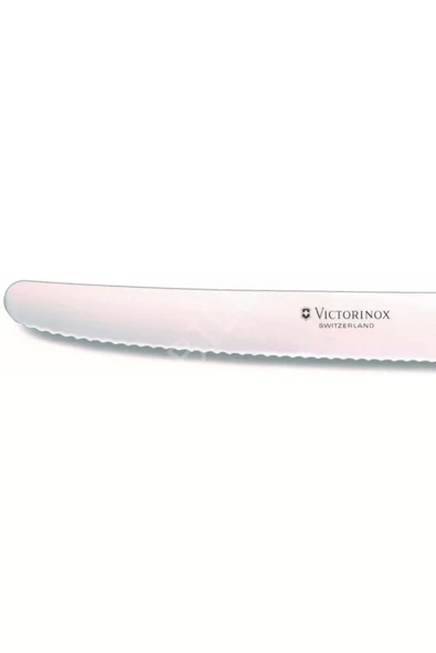 2 ad. 6.7833 11 cm. çelilk Tırtıklı Bıçak - Resim 2